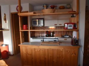 Appartement 3P sur pistes avec garage, 2 chambres, cuisine équipée - FR-1-266-182