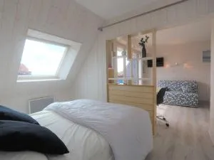 Studio à Bénodet, plage à 150m, terrasse vue mer - FR-1-481-105 - 孔卡尔诺