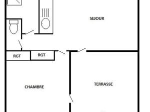 Villa T2, 4 pers, face à la mer, terrasse, parking privé, à 400m des commerces, plage devant! - FR-1-81-462