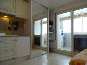 Studio 4 pers. au pied des pistes avec balcon - Arette - FR-1-602-7