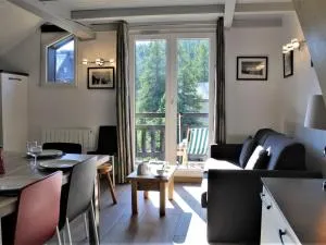 Studio mezzanine renouvé 6 pers, proche commodités et téléski, avec balcon sud/est et casier à ski - FR-1-330-506 - 埃格里尔