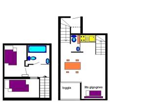 Appartements Appartement Vars, 2 pieces, 6 personnes - FR-1-330B-108 : photos des chambres