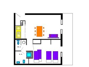 Appartements Appartement Vars, 2 pieces, 6 personnes - FR-1-330B-101 : photos des chambres