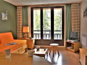 Studio 4 couchages à Risoul 1850 - pied de pistes, calme, balcon exposé Sud - FR-1-330-58 - 吉莱斯特尔