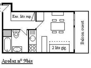 Studio cosy 4 pers, centre Méribel, pistes à 50m, proche commerces et restos - FR-1-180-312
