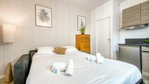 Appartements HOMEY TITI - Hyper-centre - Proche Gare et Tram - Lit Convertible - Wifi gratuit : photos des chambres