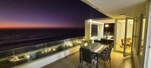 Depto equipado frente al mar. Excelente terraza