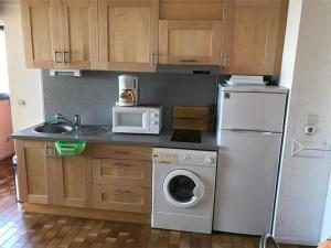 Appartement T2 Cabine 6 pers en bord de mer, parking privé, proche commerces et plage - Leucate - FR-1-81-49