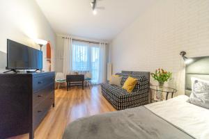 Apartament z balkonem, 150m od dworca Gdańsk Główny