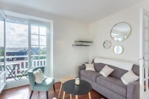 Appartements Le Cosy de Saint Cast - Vue Mer : photos des chambres