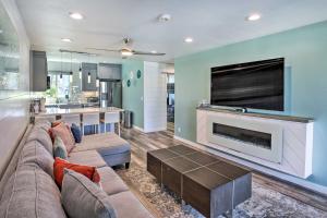 Waterfront Huntington Beach Condo with Fire Pit