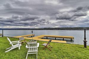Charming Home on Keuka Lake with Dock and Fire Pit!