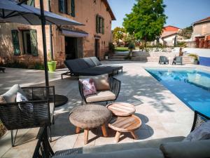 Maisons de vacances La Maison du Bonheur - Grande Piscine & Terrasse : photos des chambres