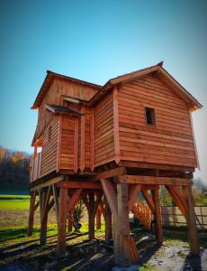 Maisons de vacances La cabane au bain perche : photos des chambres