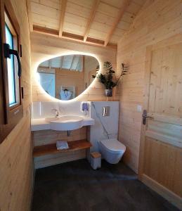 Maisons de vacances La cabane au bain perche : photos des chambres