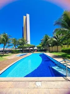 Excelente Apartamento mobiliado em Ponta Negra - Jiqui