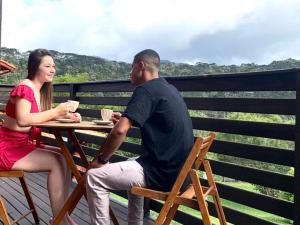 Cabanas rota da neve