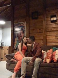 Cabanas rota da neve