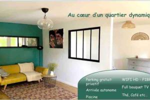 Appartements Mon cocoon toulousain cosy appartement idealement situe : photos des chambres