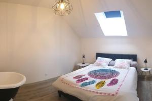 Dépendance au 1er étage d une jolie fermette.