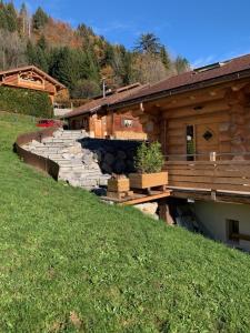 Chalets Chalet Anzac Chalet 5 Etoiles en Rondins Tout Neuf Unique dans les Aravis : photos des chambres