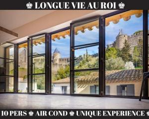 Appartements Longue Vie Au Roi Climatisation 10 Pers Vue Cite / ConciergerieDameCarcas : photos des chambres