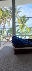 Private room overlooking the beach