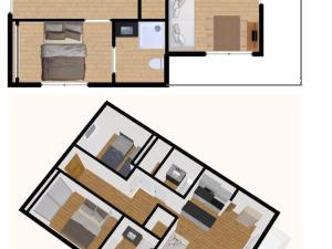 Appartements Appartement Val-d'Isere, 3 pieces, 6 personnes - FR-1-694-29 : photos des chambres