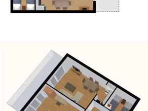 Appartements Appartement elegant 3 pieces cabine avec wifi, skis aux pieds, en residence de standing a Val-d'Isere - FR-1-694-218 : photos des chambres