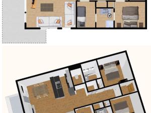 Appartements Appartement Val-d'Isere, 4 pieces, 6 personnes - FR-1-694-213 : photos des chambres
