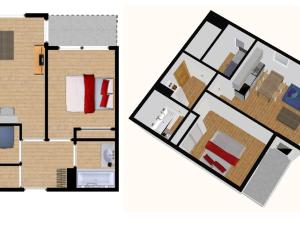 Appartements Appartement Val-d'Isere, 3 pieces, 4 personnes - FR-1-694-275 : photos des chambres