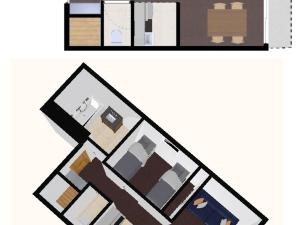 Studio confortable avec lits faits et ménage inclus à Val-dIsère - FR-1-694-288