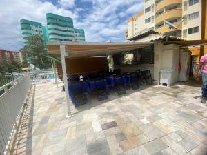 Mountain, lake and pool view apartment
