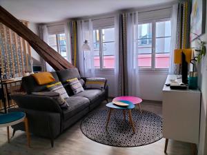 Appartements La Roseraie loft 3 etoiles, authentique et lumineux, au pied des Pyrenees : photos des chambres