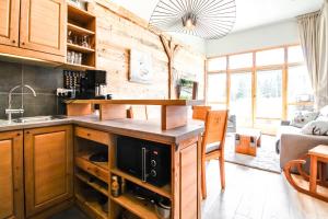 1-bed apartment in 5* Residence with mountain views, ski in, ski out