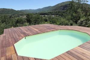 Villas Maison 2-8prs, 3Chbrs,Piscine,Vue Chateau, SPA : photos des chambres