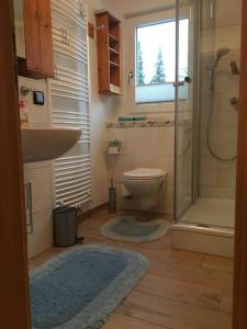 Ferienwohnung Apartment Doppelzimmer in der Villa Naturpark Rheinblick, ruhig, Aussicht, Pool