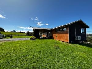 Bella casa de campo con panorámica vista al mar