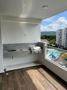 Espectacular apartamento en Condominio con BBQ
