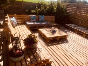 Logement indépendant la k abane en palette