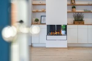 Ferienhaus HafenKISTE, zentrale und ruhige Lage