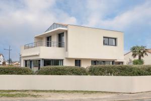 Maisons de vacances Maison d’Architecte Face Mer a la Plaine sur Mer : photos des chambres