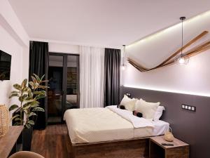 Luxury hotel room with amazing views