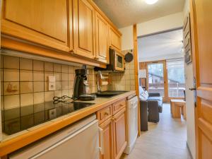 Studio cabine proche navettes, 4 pers. avec balcon, casier à skis et garage - Morzine - FR-1-684-53