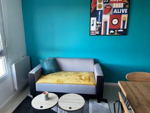 Appartements Grand Studio Lumineux Caen Memorial : Appartement 1 Chambre