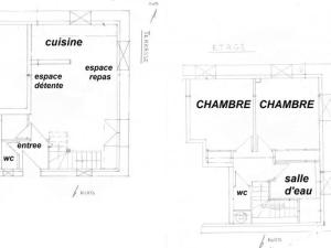 Maisons de vacances Gite Xonrupt-Longemer, 3 pieces, 4 personnes - FR-1-589-218 : Maison de Vacances (4 Adultes)