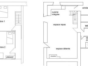 Gîte de montagne rénové avec poêle à bois - Saulxures-sur-Moselotte - FR-1-589-237