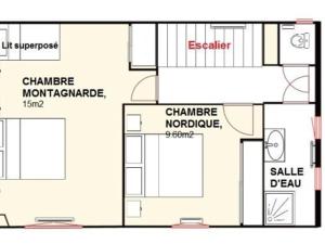 Maisons de vacances Gite Saulxures-sur-Moselotte, 3 pieces, 5 personnes - FR-1-589-339 : photos des chambres