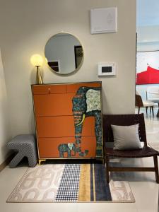 1BRFacing ManilaBay SunsetNear Okada Solaire 1Park