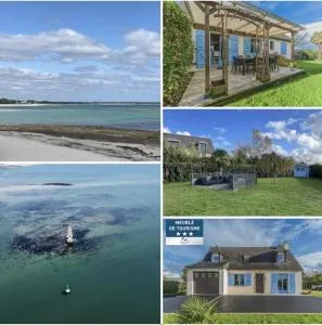 Belle maison rénovée, 700m de la plage, grand jardin, classée meublé de tourisme 3 étoiles - Île-Tudy